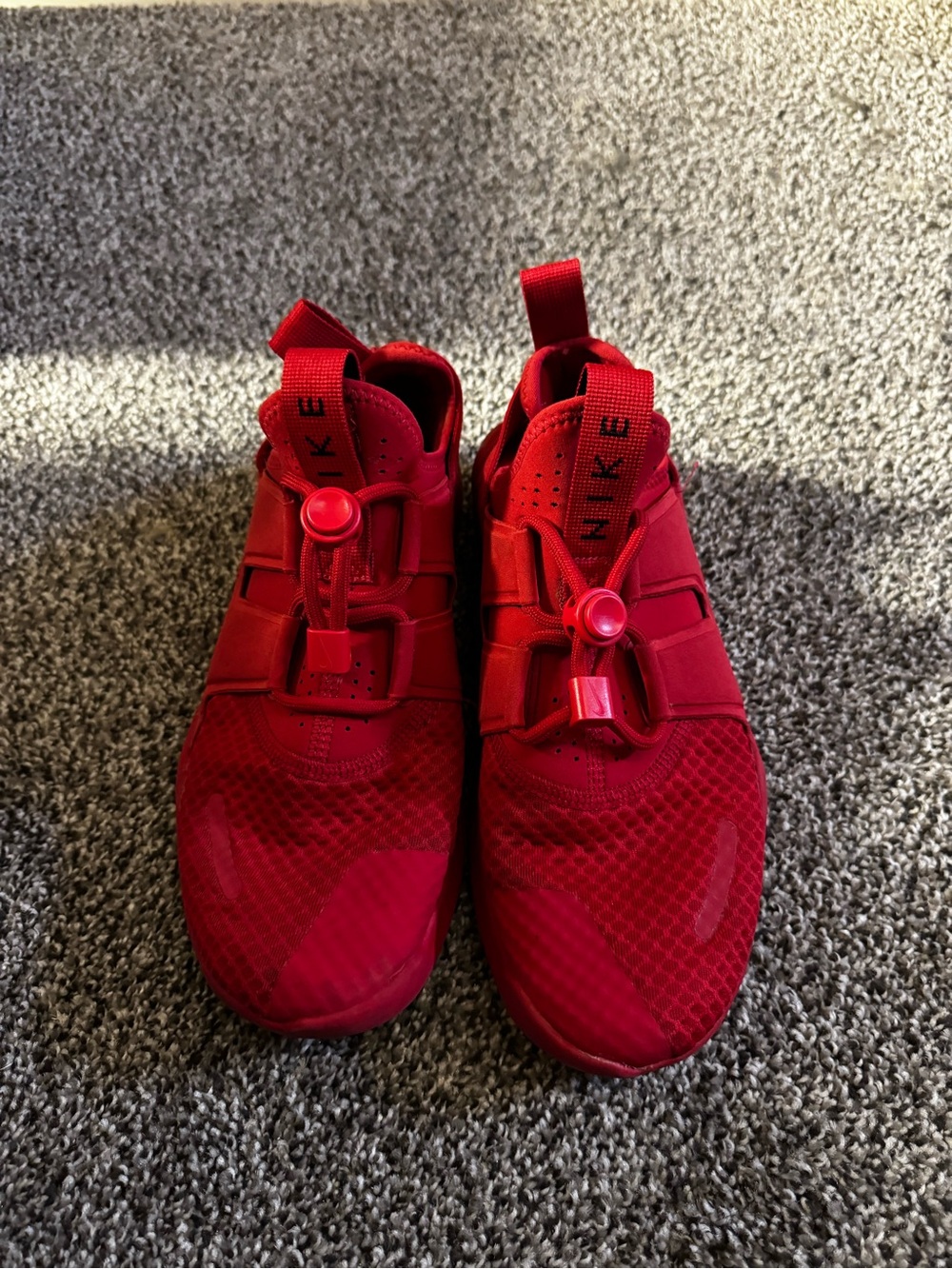 Nike woman Red Athletic Slip-On Sneakers